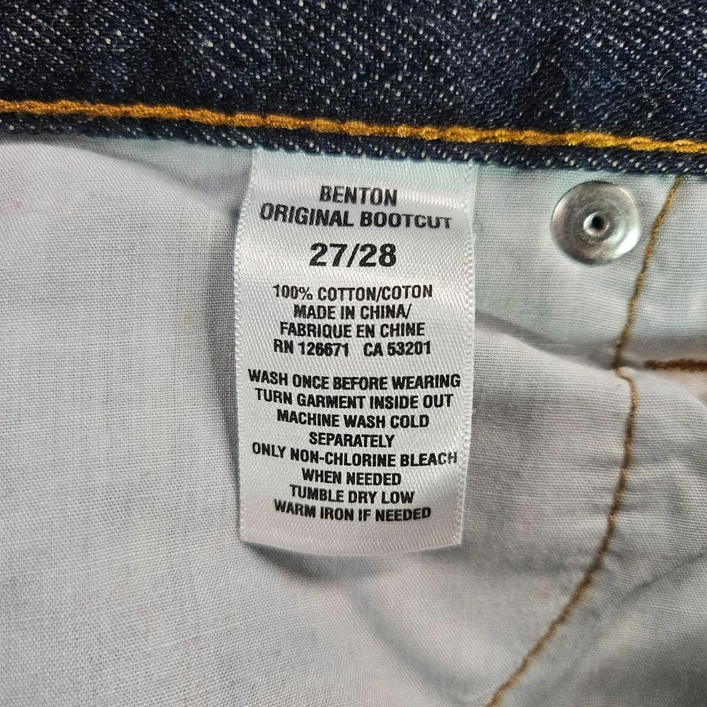 Aeropostale Jeans Women Size 27/28  Inseam= 28 Dark Wash Benton Original Bootcut